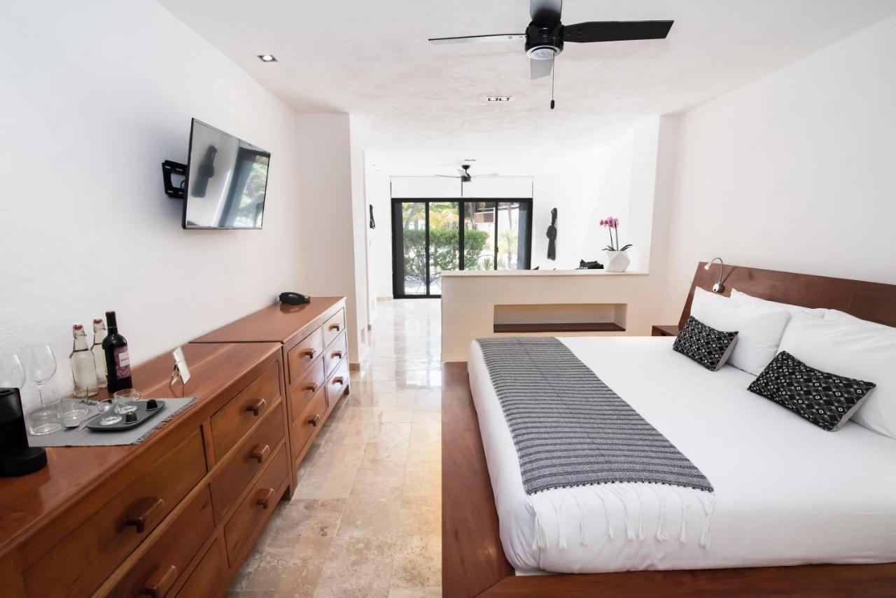 Casa Del Jaguar Beach Hotel Isla Mujeres Eksteriør bilde
